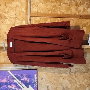 Old Navy Brick Red soft cardigan